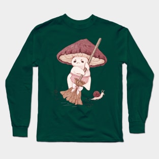 Angry Mushroom Long Sleeve T-Shirt